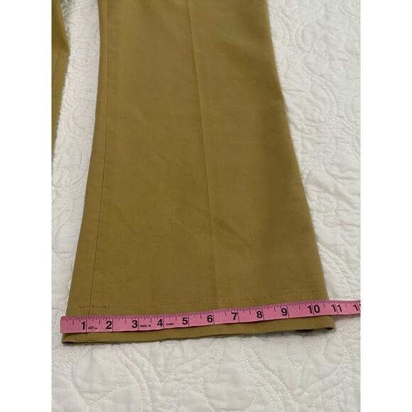 Rebecca Taylor Womens Pique Jean High Rise Wide Leg Size 6 Minimal Contemporary - Picture 6 of 10